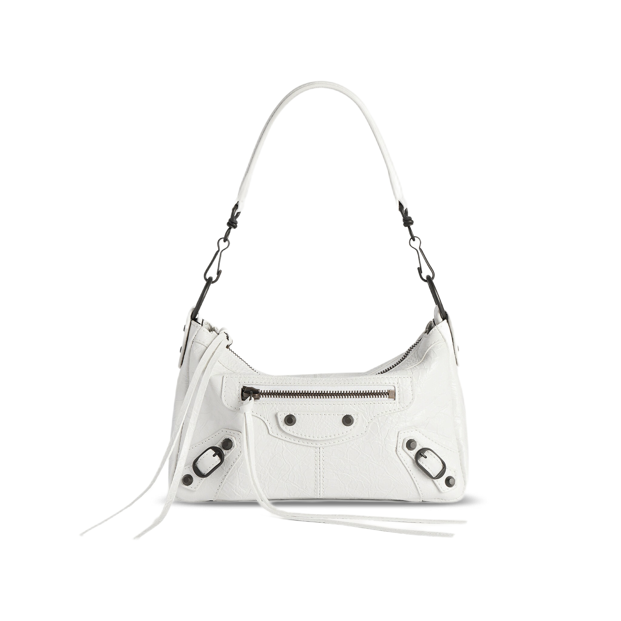 Ba1en*iaga THE LE CITY MOTO MINI HANDBAG 8661222ABEK9001 (22.5*15*9.5cm)